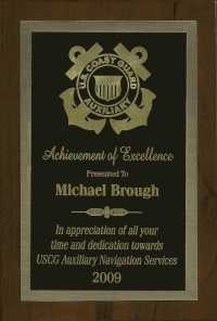 2009 Aids to Navigation Verification Award