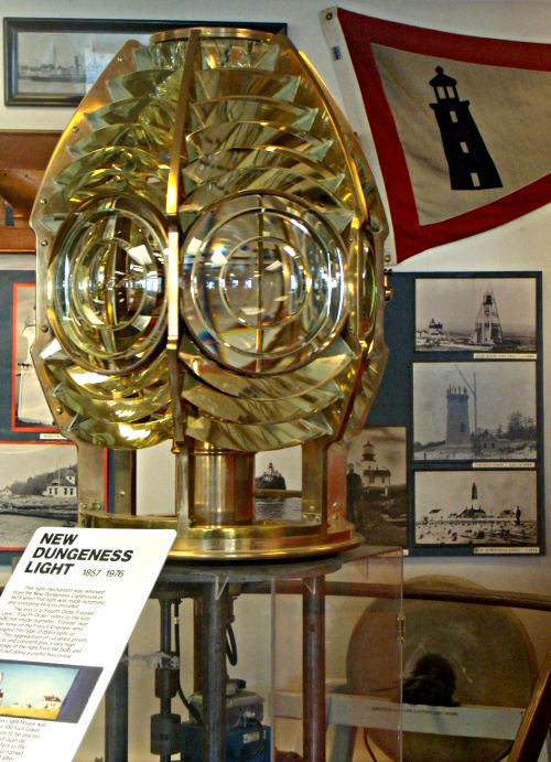 New Dungeness Light - US Coast Guard Museum - Seattle