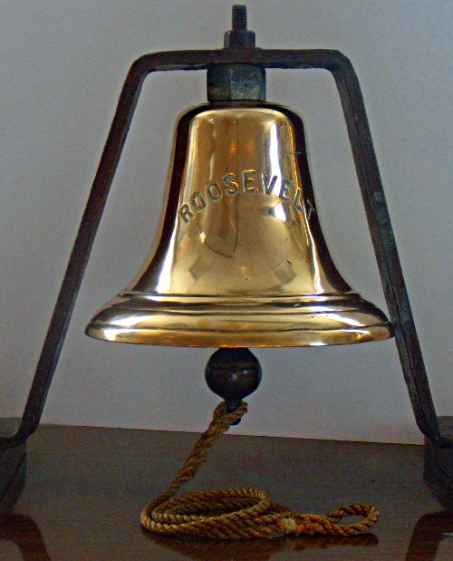 Roosevelt Ships Bell - US Coast Guard Museum - Seattle