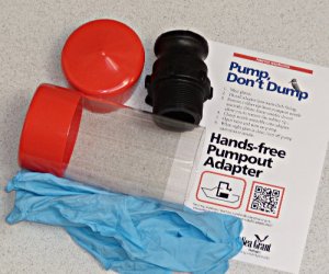 Pumpout Adapter Kit Contents