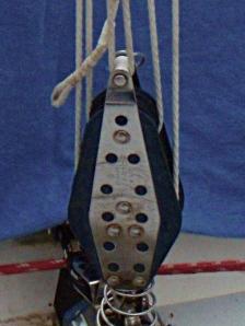 Messenger line used when a line has a complex routing through blocks