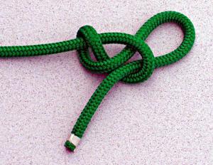 Slippery Figure Eight Stopper Knot
