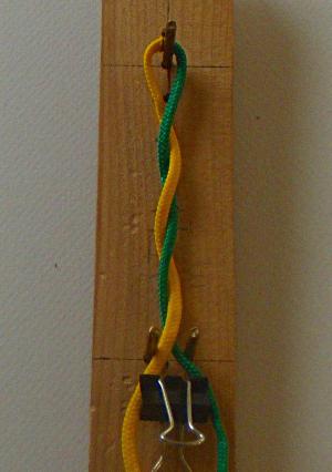 Spiral Portuguese Sennit, key fob