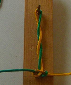 Spiral Portuguese Sennit, key fob