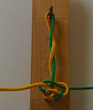 Spiral Portuguese Sennit, key fob