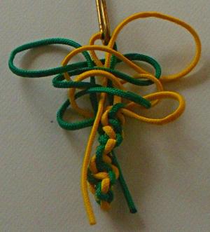 Spiral Portuguese Sennit, key fob