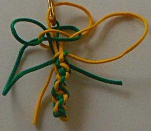 Spiral Portuguese Sennit, key fob