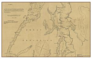 Chart of Seattle and parts of Puget Sound - 1879